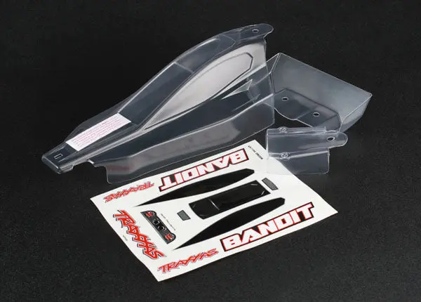 Traxxas: Bandit Clear Body W/ Wing 1