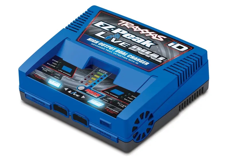Traxxas: Ez-Peak Live 26-Amp 4S Dual Multi-Chem Charger 1