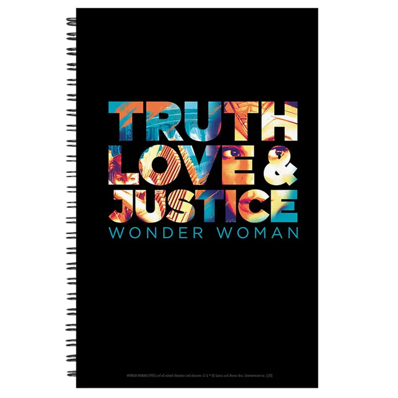 Truth Love & Justice Notebook From Wonder Woman 1984 1