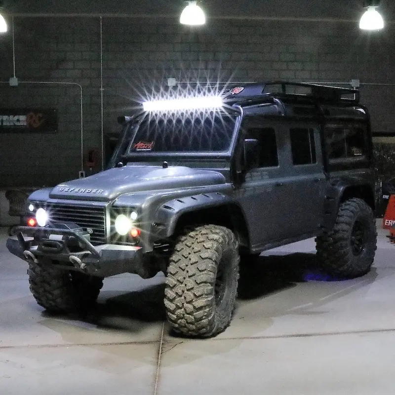 Trx4 Defender Kit With 5" Light Bar Hb-2 1