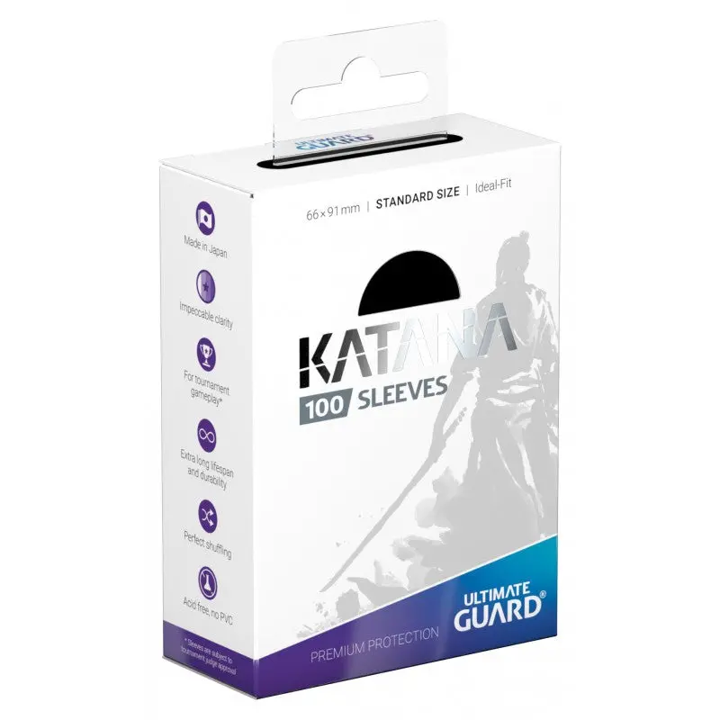 Ultimate Guard: Katana Sleeves Standard Size Black 1