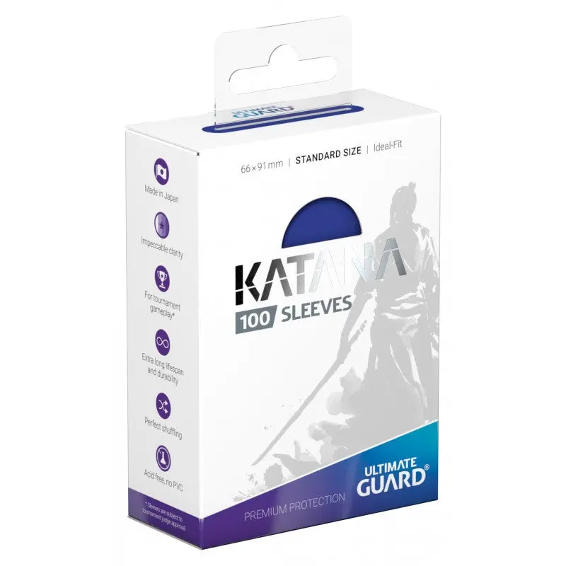 Ultimate Guard: Katana Sleeves Standard Size Blue 1