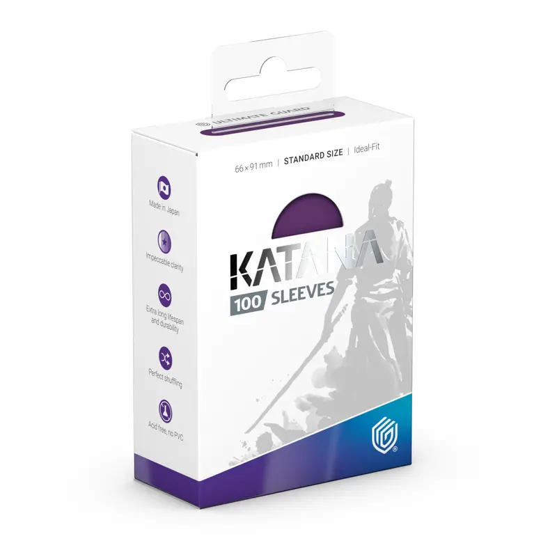 Ultimate Guard: Katana Sleeves Standard Size Iris Bloom 1