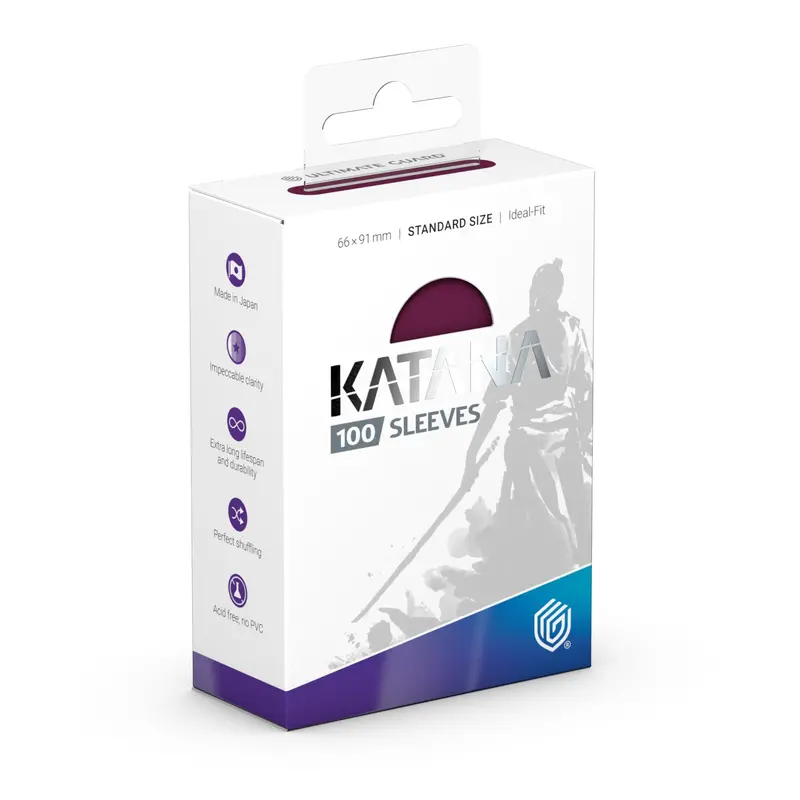 Ultimate Guard: Katana Sleeves Standard Size Radiant Plum 1