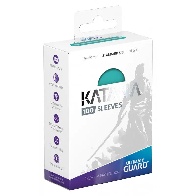 Ultimate Guard: Katana Sleeves Standard Size Turquoise 1