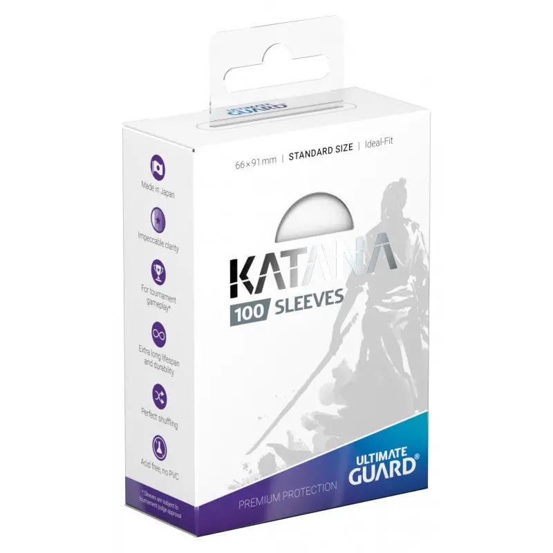 Ultimate Guard: Katana Sleeves Standard Size White 1