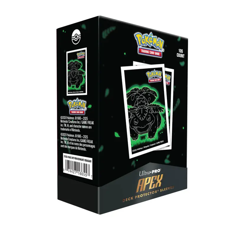 Ultra Pro: Apex Neon Kanto Venusaur Sleeves 105Ct 1
