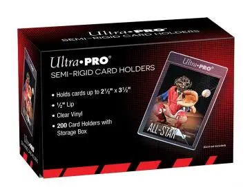 Ultra Pro: Semi-Rigid Card Holders 200Ct 1