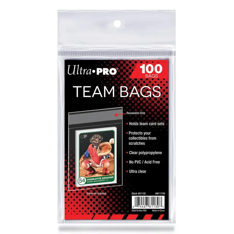 Ultra Pro: Team Bags 100Ct 1