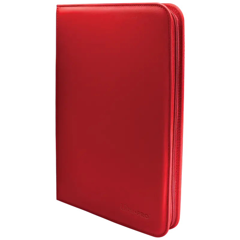 Ultra Pro: Vivid 9-Pocket Zippered Pro-Binder (Red) 1