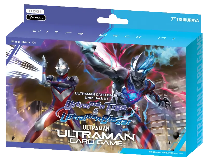 Ultraman Tcg: Ultraman Tiga & Ultraman Blazar Ultra Deck 01 1