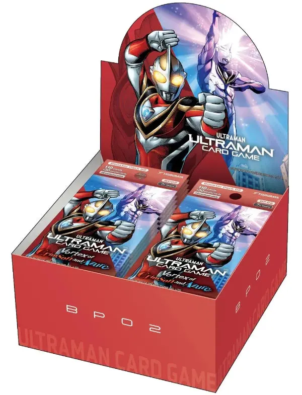 Ultraman Tcg: Vortex Of Crimson And Azure Booster Box (Bp02) 1