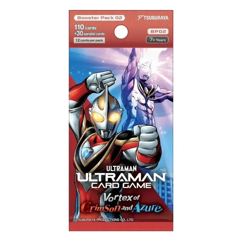Ultraman Tcg: Vortex Of Crimson And Azure Booster Pack (Bp02) 1