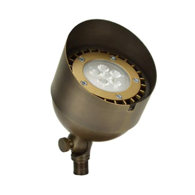 Unique - Bishop Led Up Light (Brass, 12V, 5W-2700K-32°) - Bish-L527 1