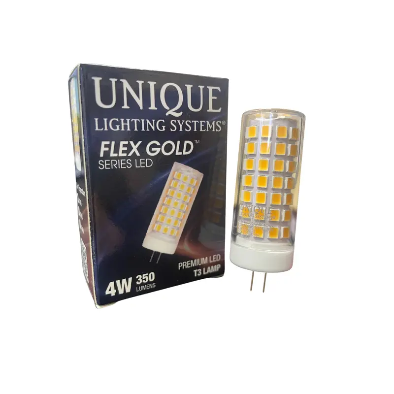 Unique - T3 Flex Gold Led Bulb (4 Watt, 2700K) 1