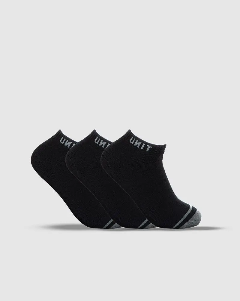 Unit Bamboo Ankle Socks 3 Pack 1