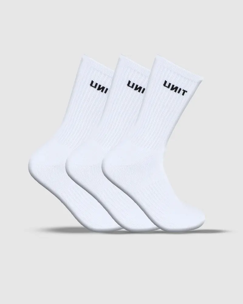 Unit Bamboo Crew Socks 3 Pack 1