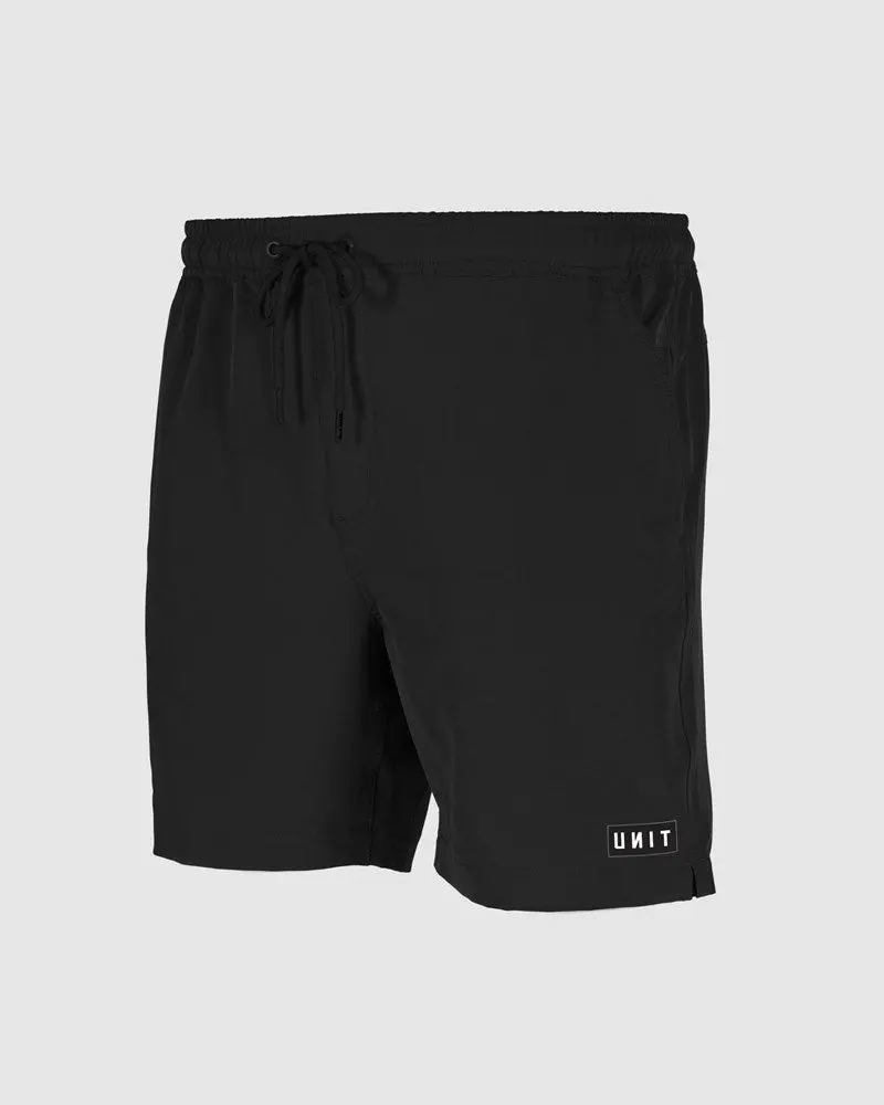 Unit Block Elastic Waist Youth Shorts 1