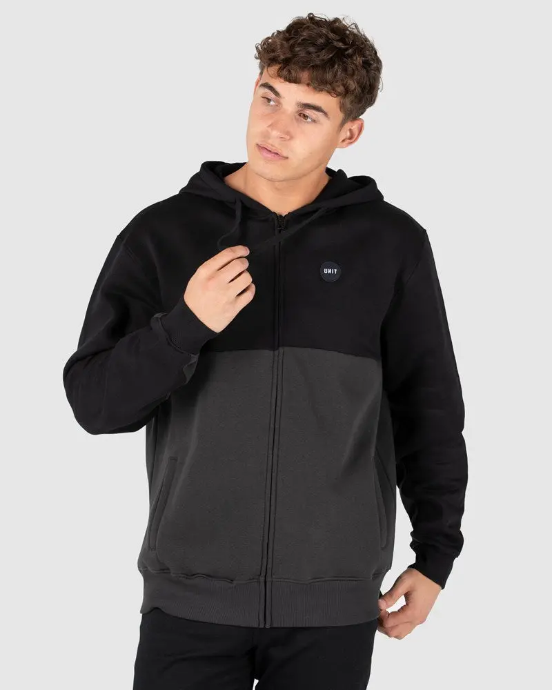 Unit Border Zip Thru Hoodie 1