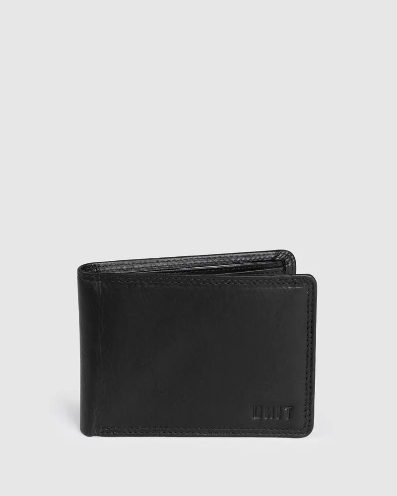 Unit Classic Bi-Fold Leather Wallet 1