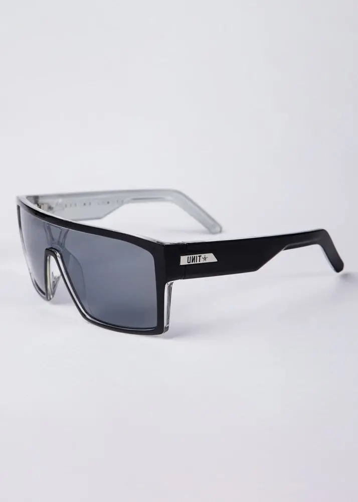 Unit Command Polarised Sunglasses - Black / Silver 1