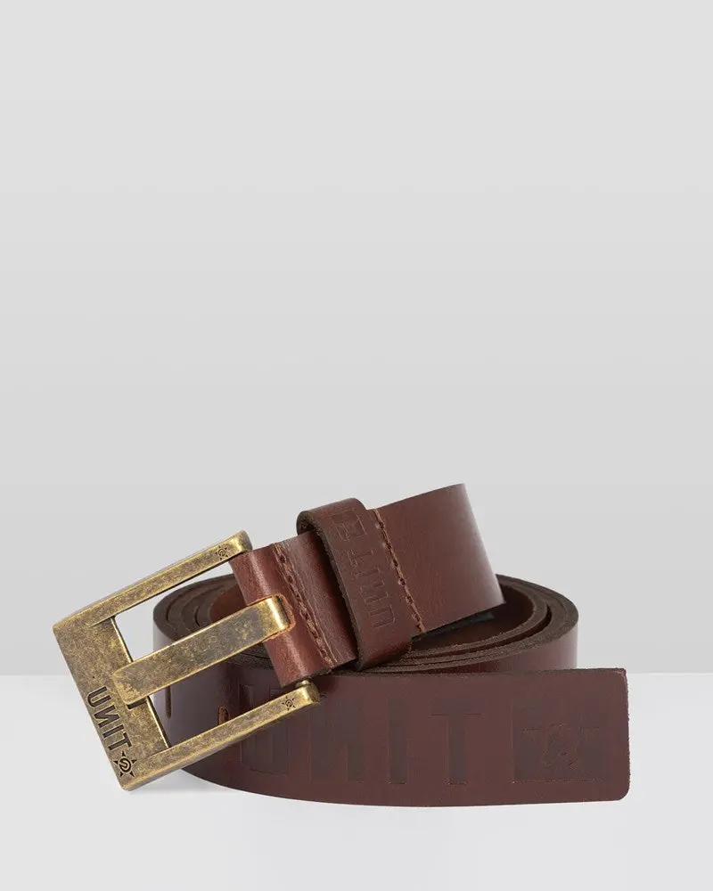 Unit Fortitude Leather Belt 3