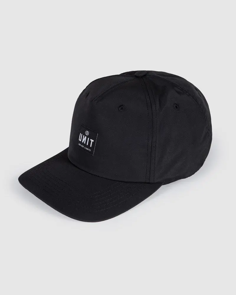 Unit Mens Headwear - Flat Peak Unstructured Strapback - Level 1