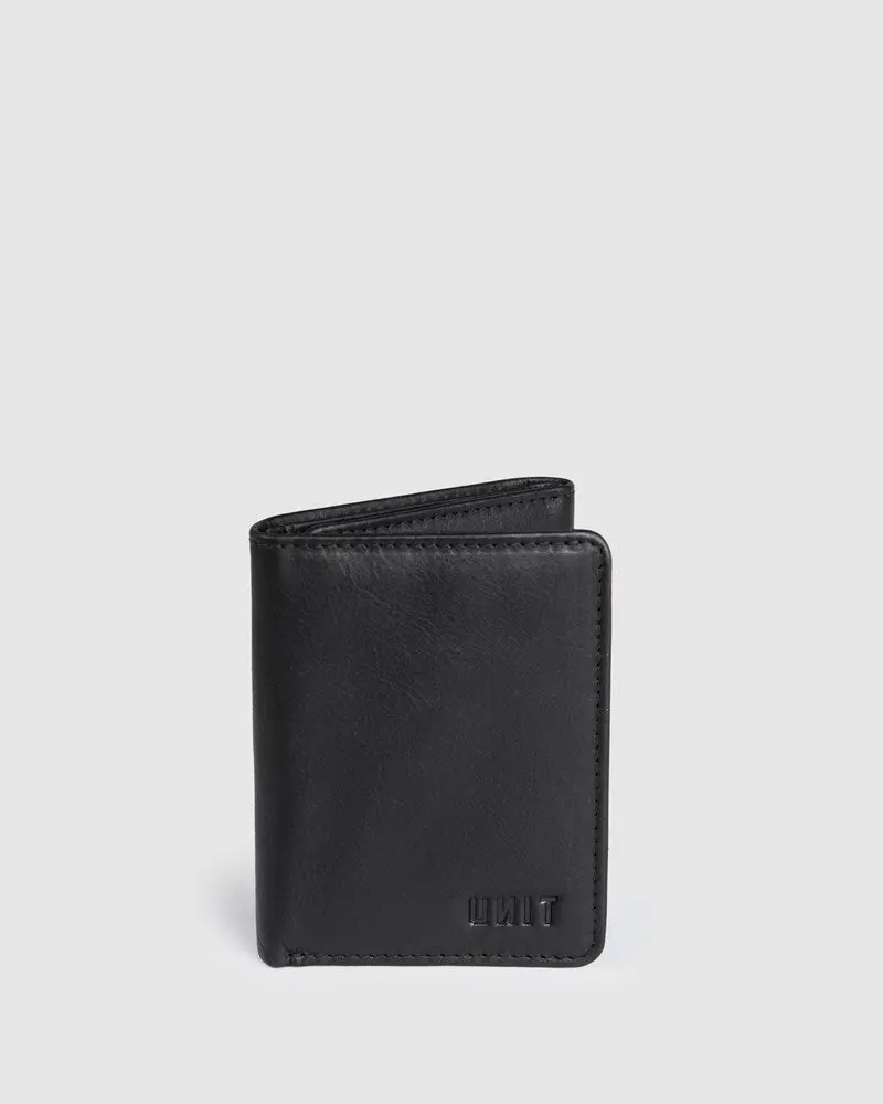 Unit Mens Wallets - (Leather Tri-Fold) - Compact 1