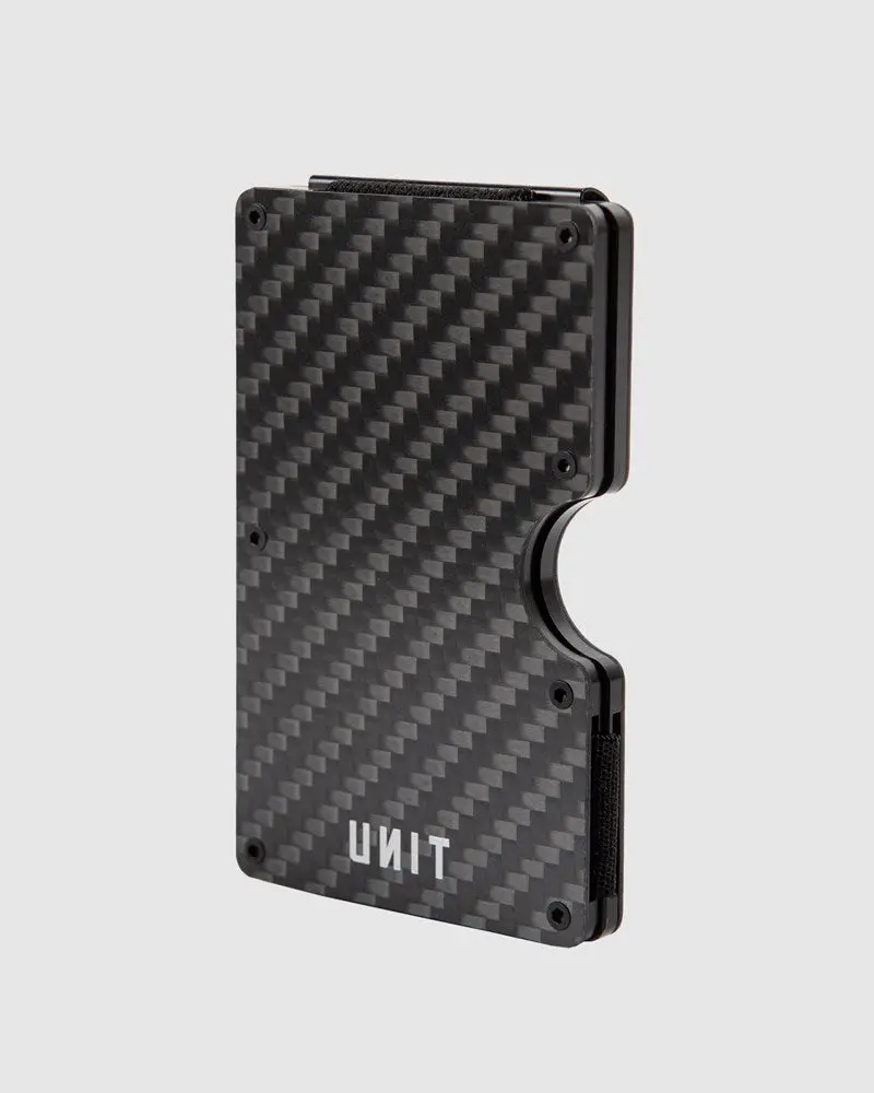 Unit Rfid Blocker Carbon Fibre Card Holder 1