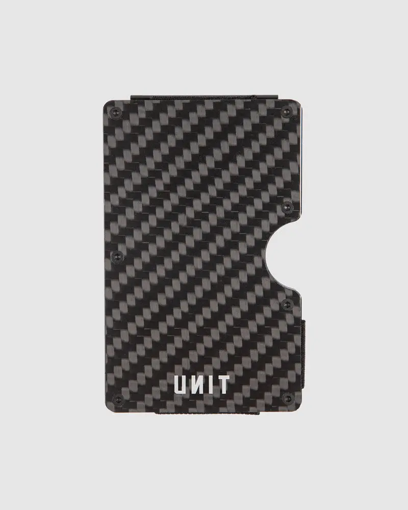 Unit Rfid Blocker Carbon Fibre Card Holder 2
