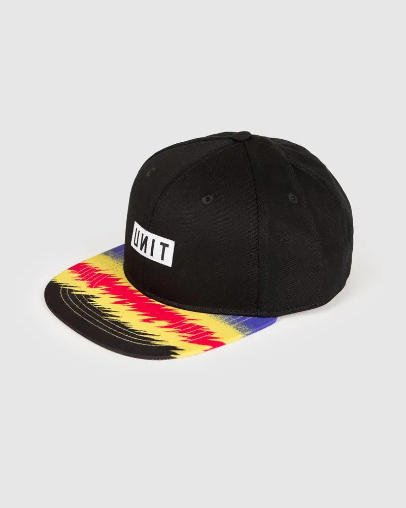 Unit Youth Headwear - Flat Peak Snapback - Electric 1