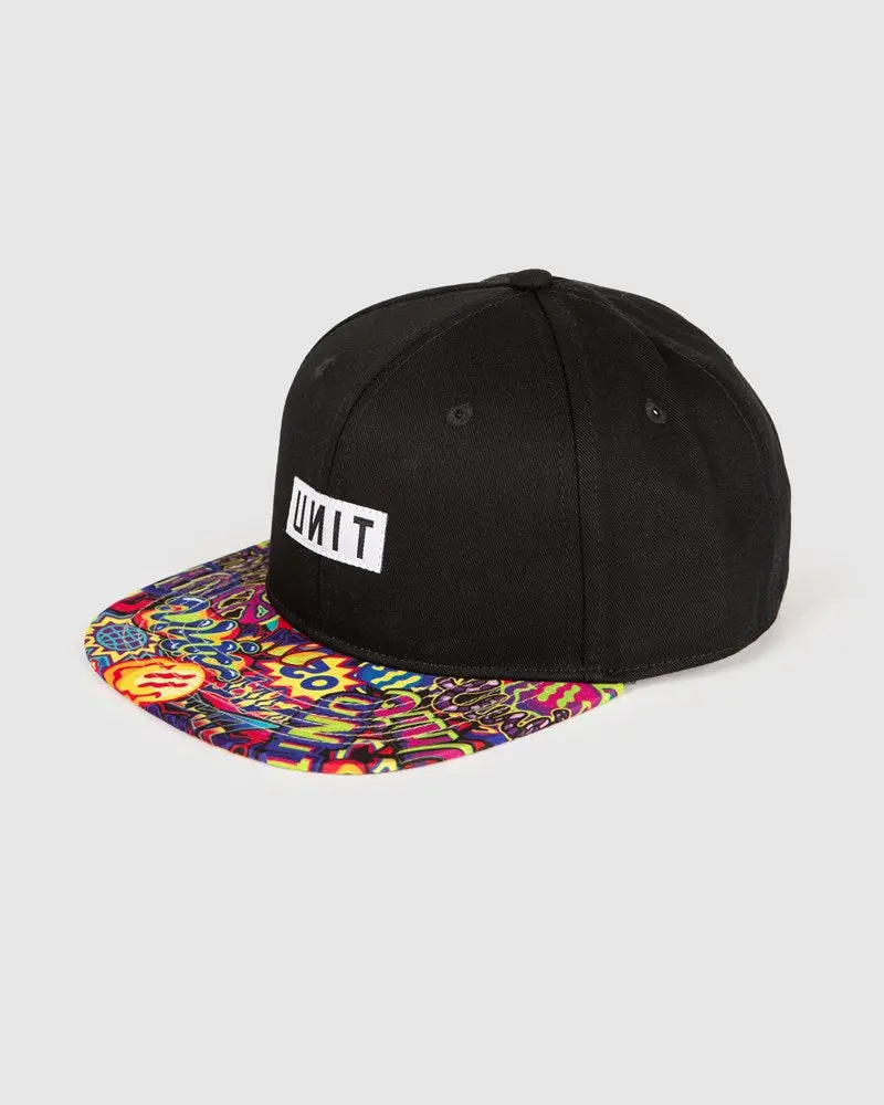 Unit Youth Headwear - Flat Peak Snapback - Fizzle 1