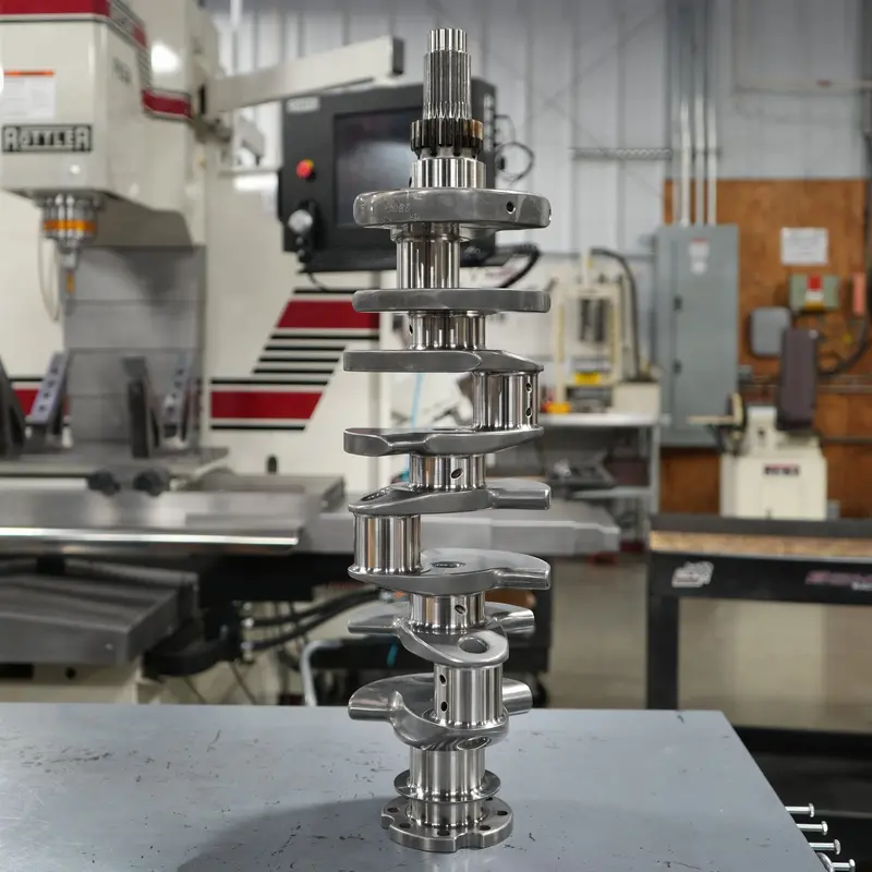 *Used / Mag Good* Winberg Billet 4.9 Hemi Promod / Top Fuel Crank With Long Splined Post 1