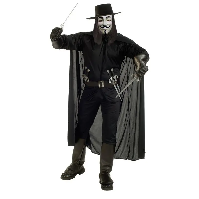 V For Vendetta Deluxe Costume 1
