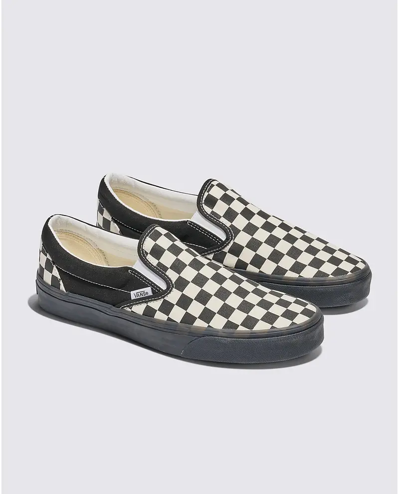 Vans Classic Slip-On Checkerboard - White/Black 1