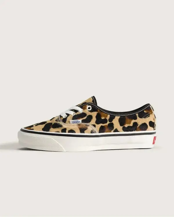 Vans Lx Premium Authentic 44 - Pony Hair Marshmallow/Leopard 1