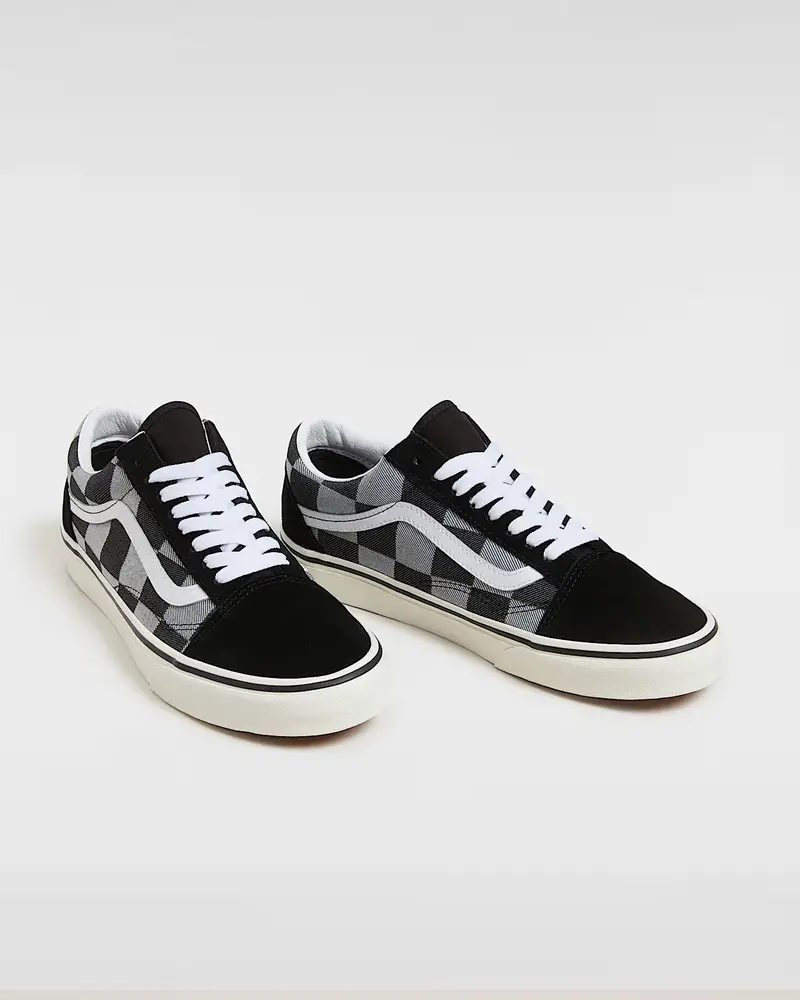 Vans Old Skool Mono Checkerboard - Black 1