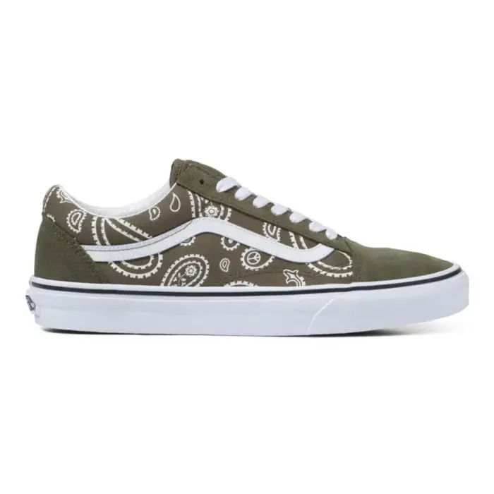 Vans Old Skool Peace Paisley - Grape Leaf / True White 1