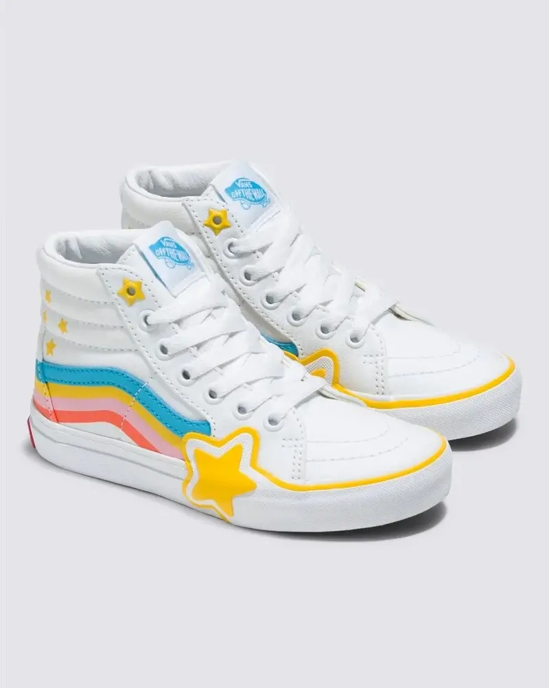 Vans Sk8-Hi Kids Rainbow Star / Rad Rainbow 1