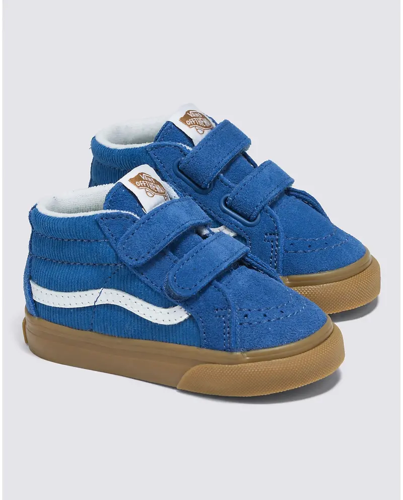 Vans Sk8-Mid Reissue Toddlers V Corduroy Pop Blue 1