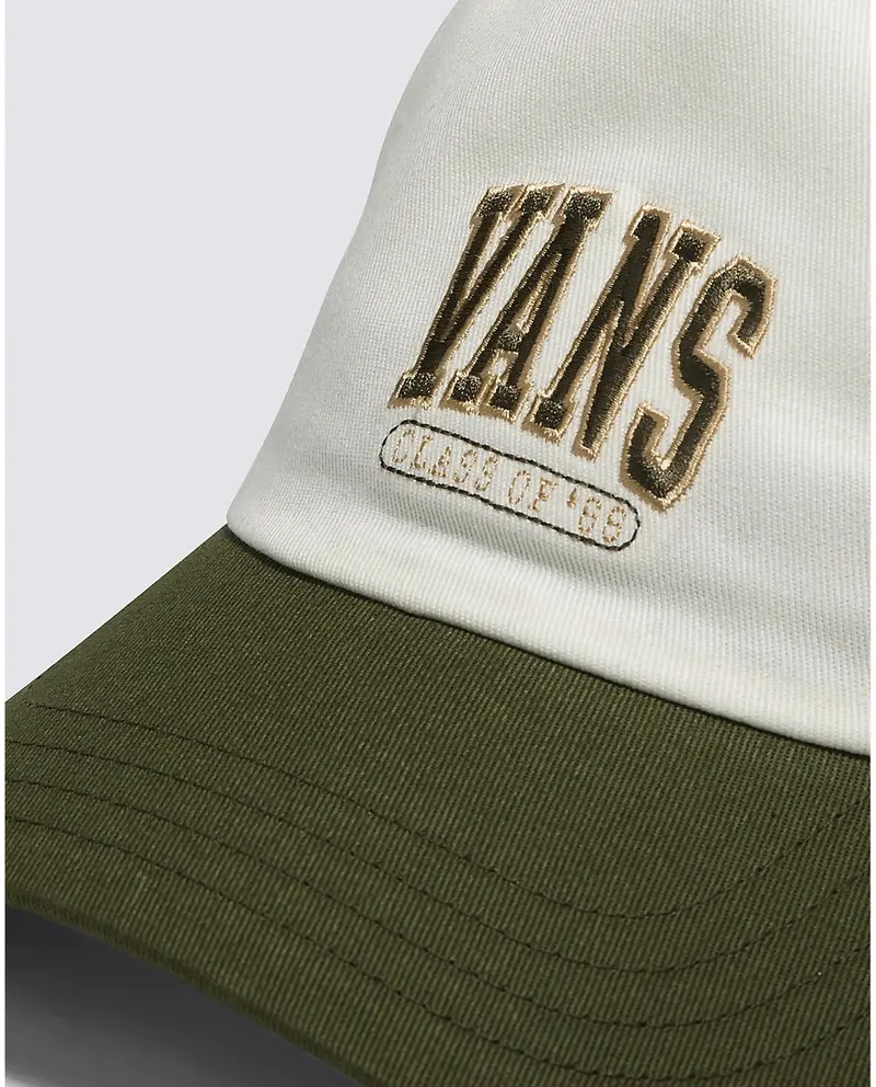 Vans The Campus Cap Marshmallow / Dark Green 1