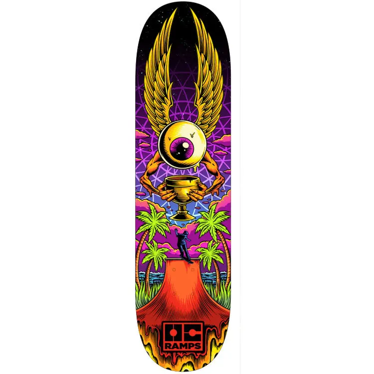 Volcano Vision Oc Ramps Skateboard Deck 1