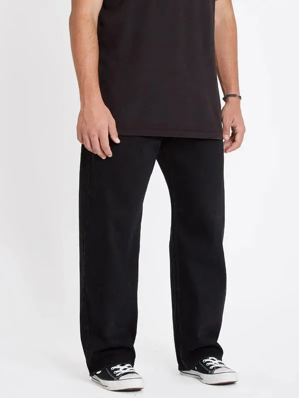 Volcom Billow Denim Jean - Black 1