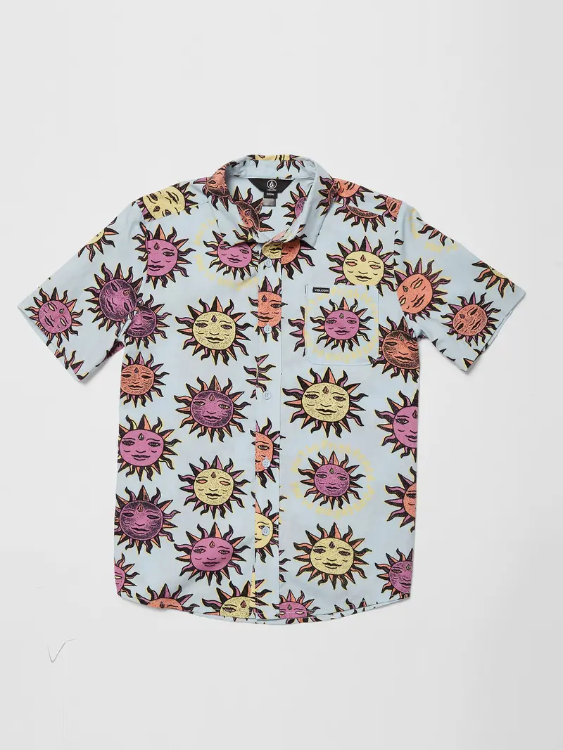 Volcom Ozzy Sun S/S Button Up Shirt 1