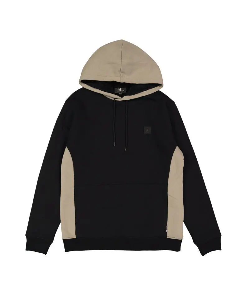 Volcom Single Stone Lined Pullover Hoodie - Brindle 4