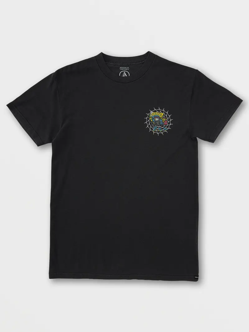 Volcom Skate Vitals Provoster Short Sleeve Tee Black 1