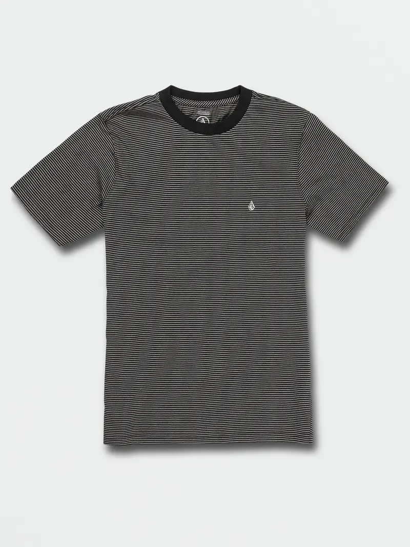 Volcom Slated Stripe S/S Crew 1