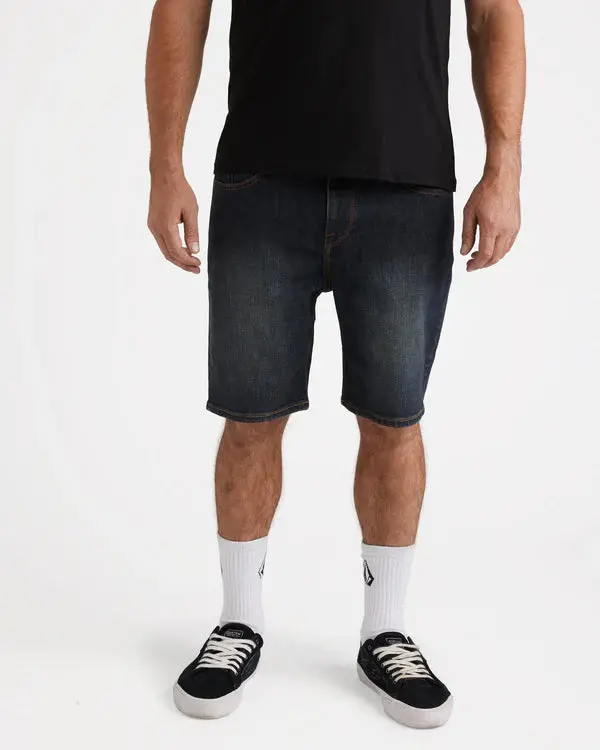 Volcom Solver Denim 19" Shorts - New Vintage Blue 1