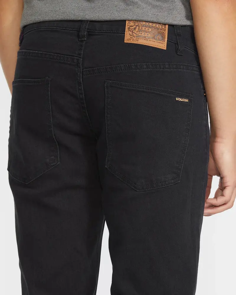 Volcom Solver Denim - Black Out 4