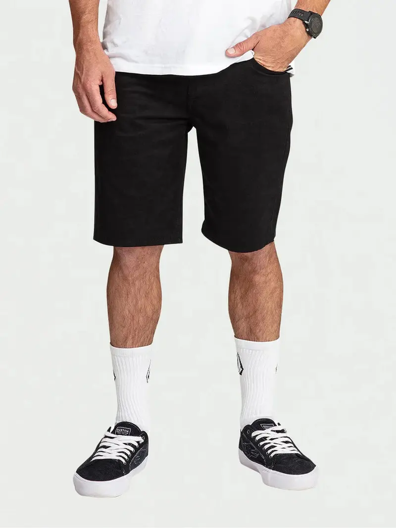 Volcom Solver Lite 5 Pocket 19" Shorts - Black 1